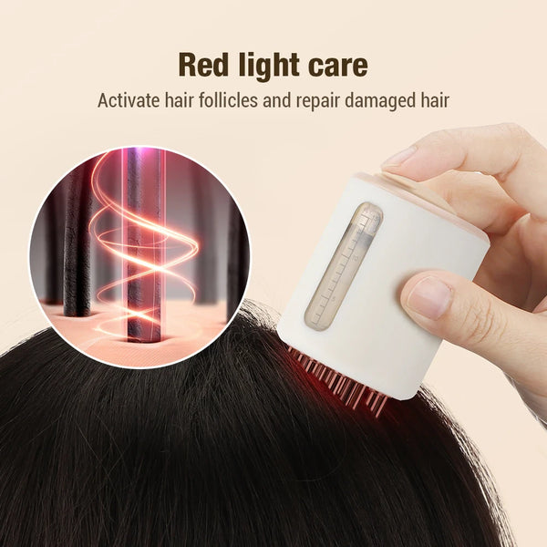 Red Light EMS Massager Comb for Hair Growth & Nourishment